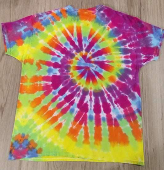 Twisted Rainbow Tie-Dye T-Shirt