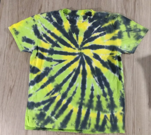 Lemon Lime Swirl 🍥 Tie-Dye T-Shirt