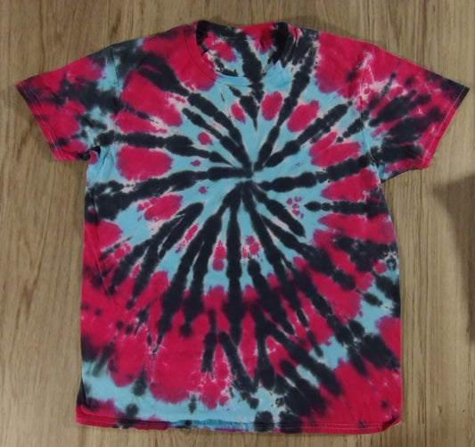 Raspberry Swirl 🍥 Tie-Dye T-Shirt
