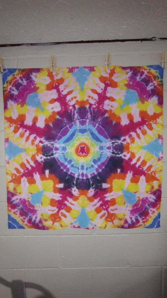 Kaleidoscope Tie-Dye Tapestry