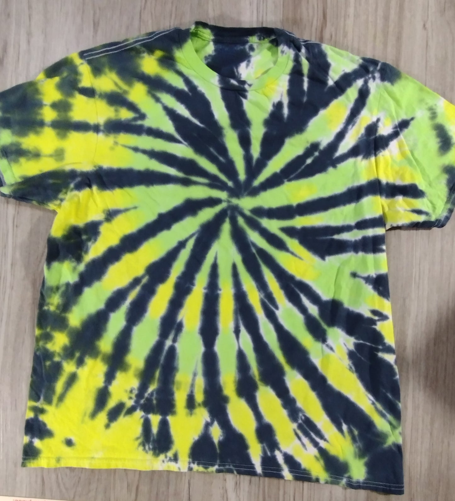 Lemon Lime Swirl 🍥 Tie-Dye T-Shirt